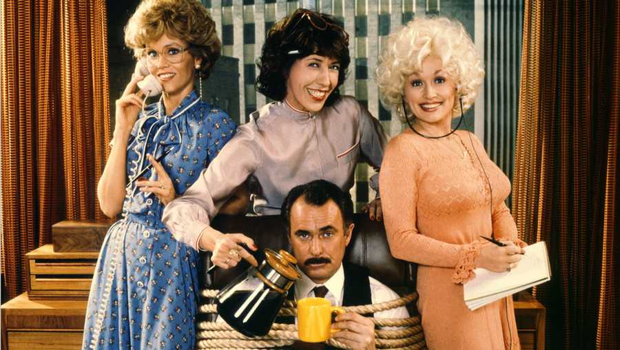 9 to 5, Lily Tomlin, Jane Fonda, Dolly Parton, Dabney Coleman