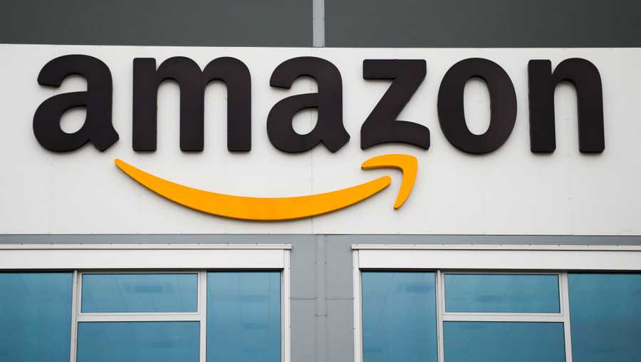 An Amazon fulfillment center is shown in Poland on May 13, 2019.